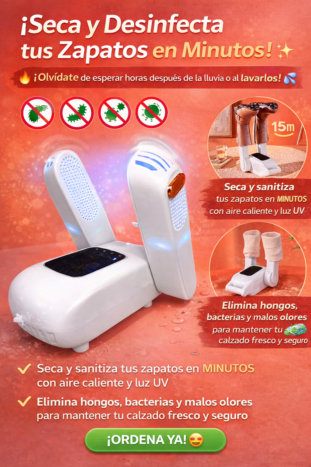 Secador de Calzado Inteligente