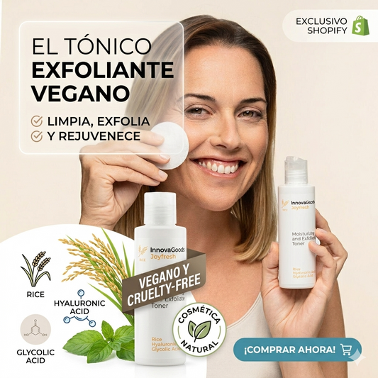 Tónico Facial Hidratante y Exfoliante Rice Joyfresh 150 ml