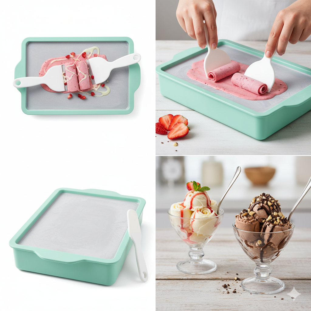 Plancha para helados