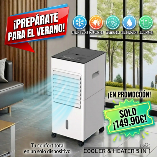 Air Cooler 5 en 1: Tu Clima Ideal Todo el Año