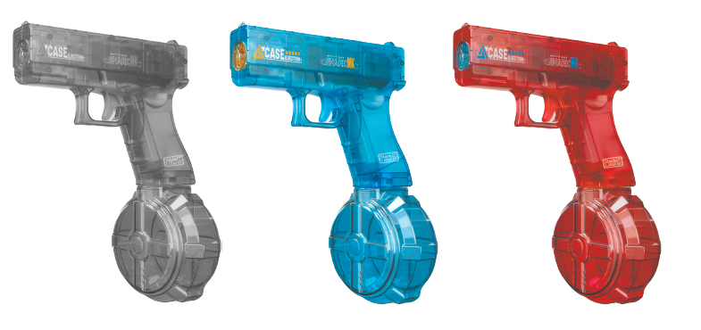 Pistola de agua con batería