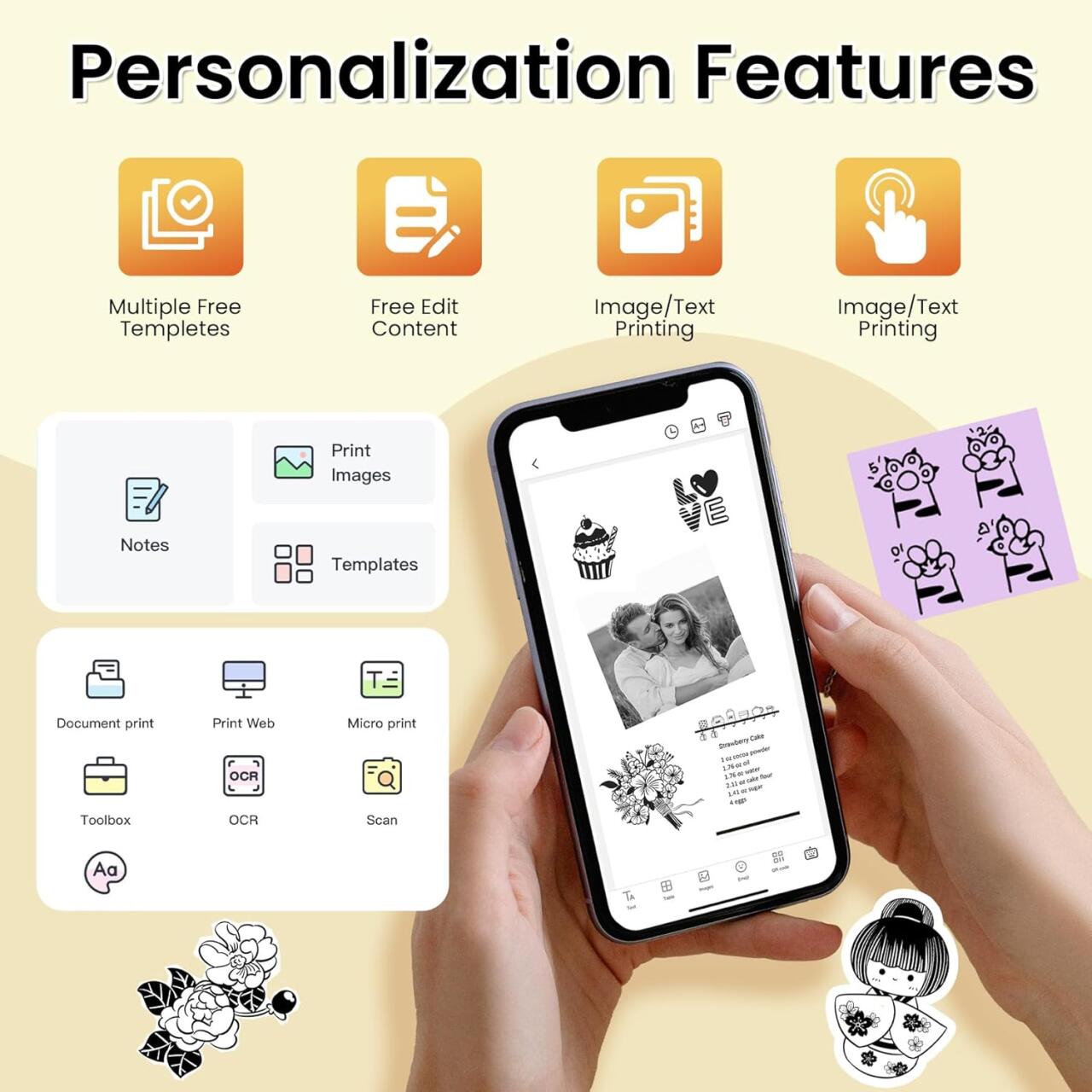 PrintGoMini Impresora Térmica Portátil