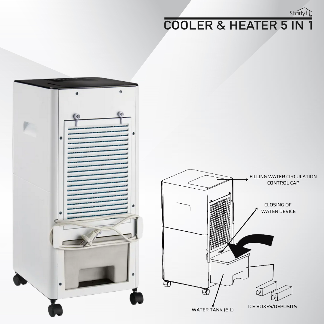 Air Cooler 5 en 1: Tu Clima Ideal Todo el Año